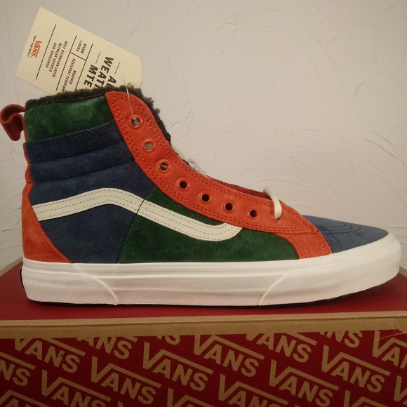 vans sk8 hi fairway green